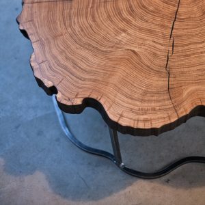 Alex Brooks Furniture Prime Oak slice table