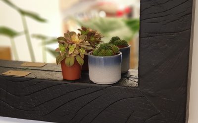 Trend Alert – Charred Cedar of Lebanon Mirror!