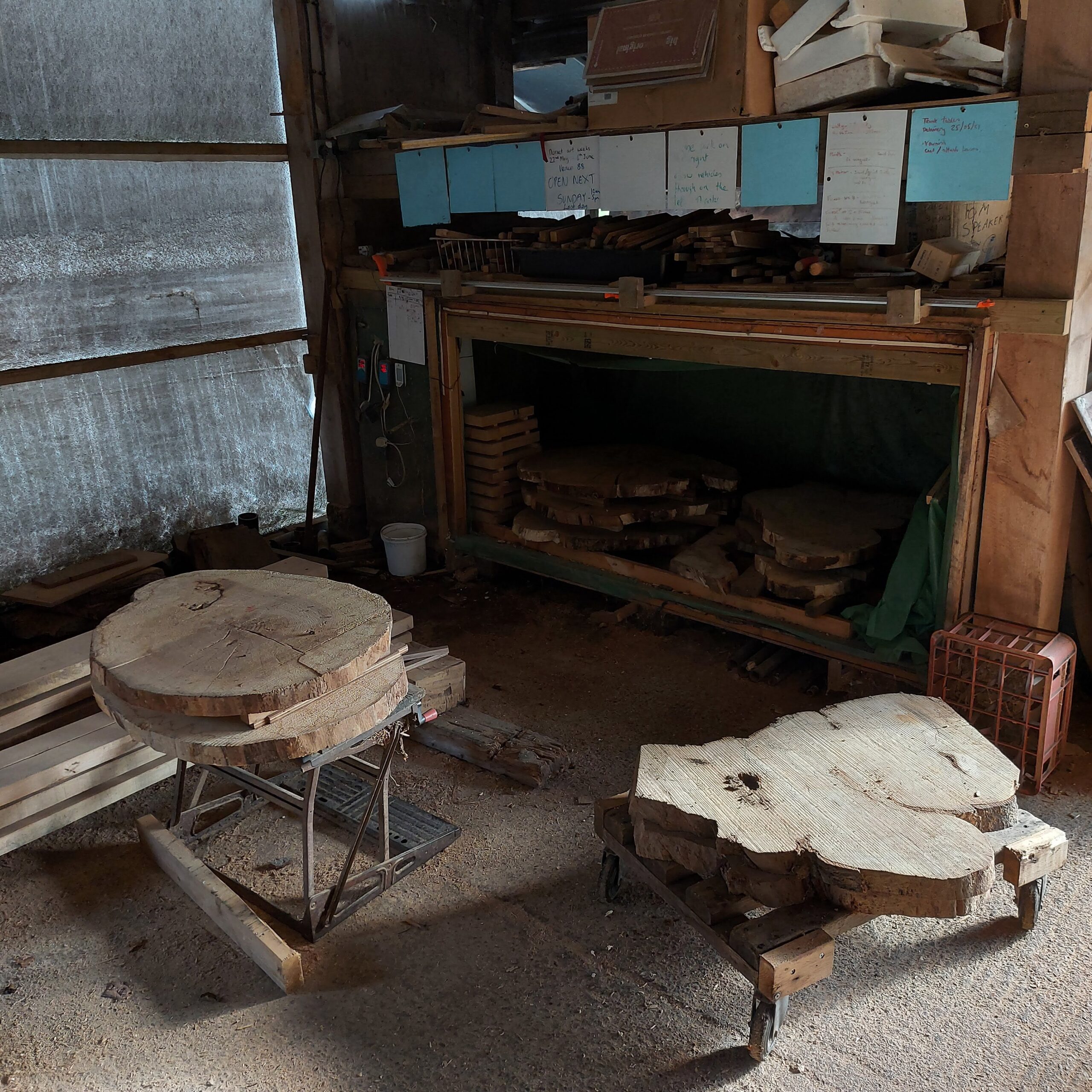 Kiln dried wood furniture maker