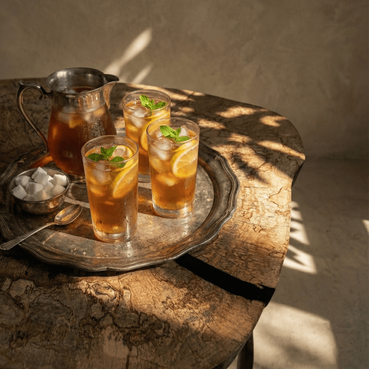 Latmore light spalted beech table morning tea spalted beech end grain table top with warm colour tones and dappled light. live edge coffee table